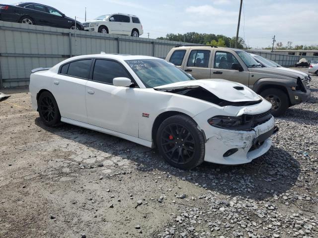 2C3CDXGJ3KH518826 - 2019 DODGE CHARGER SCAT PACK WHITE photo 4