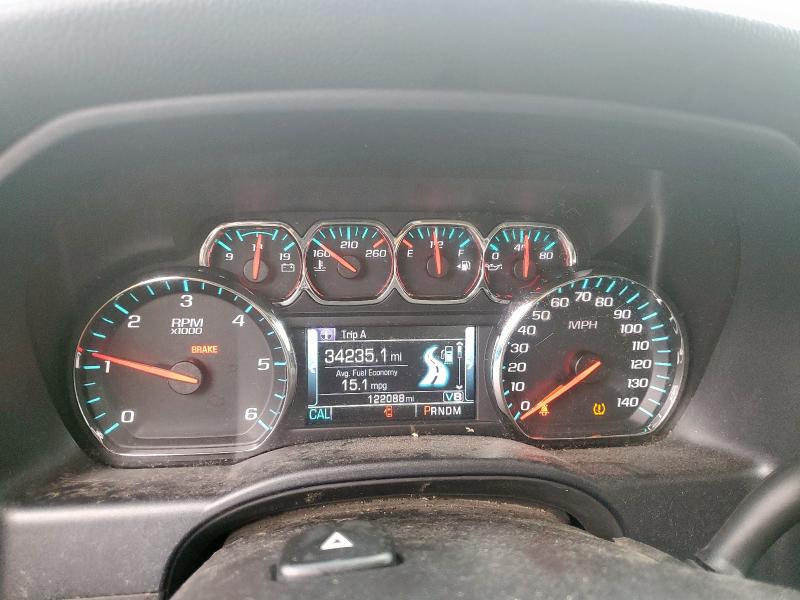 3GCPCREC9GG388736 - 2016 CHEVROLET SILVERADO C1500 LT 银色 照片 9