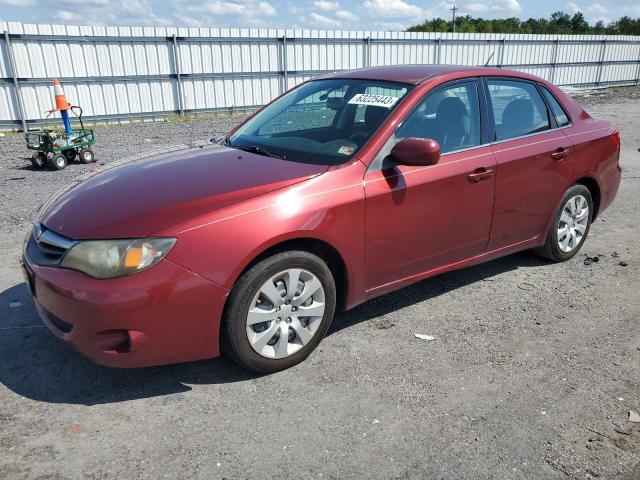 JF1GE6A68BH511245 - 2011 SUBARU IMPREZA 2.5I RED photo 1