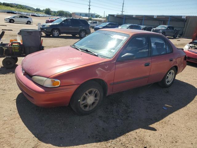 1Y1SK54802Z425633 - 2002 CHEVROLET GEO PRIZM BASE ORANGE photo 1