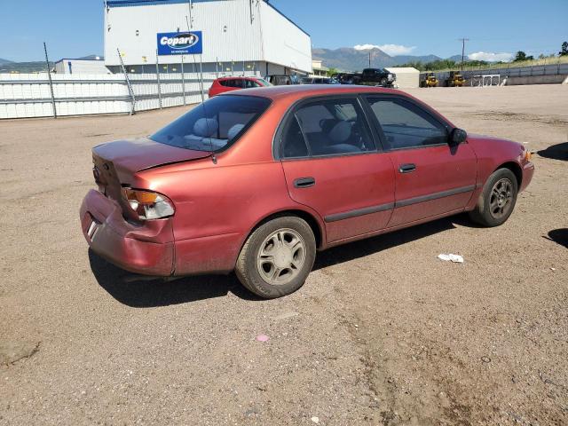 1Y1SK54802Z425633 - 2002 CHEVROLET GEO PRIZM BASE ORANGE photo 3