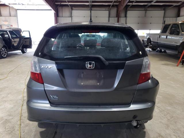 JHMGE8H55DC019435 - 2013 HONDA FIT SPORT GRAY photo 6