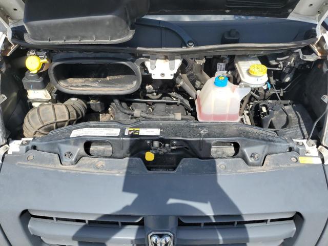 3C6TRVDG2JE150716 - 2018 RAM PROMASTER 2500 HIGH თეთრი ფოტო 12