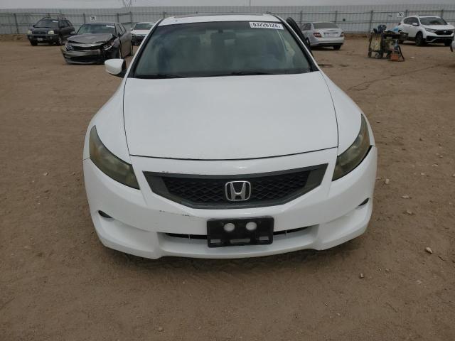 1HGCS22809A003527 - 2009 HONDA ACCORD EXL WHITE photo 5