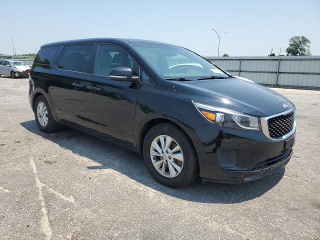 KNDMB5C12H6228460 - 2017 KIA SEDONA LX BLACK photo 4