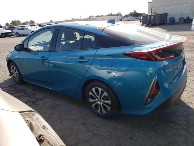 JTDKARFP9L3138461 - 2020 TOYOTA PRIUS PRIM LE TEAL photo 2