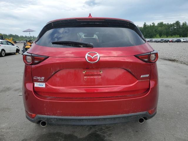 JM3KFBDM0K1598630 - 2019 MAZDA CX-5 GRAND TOURING RED photo 6
