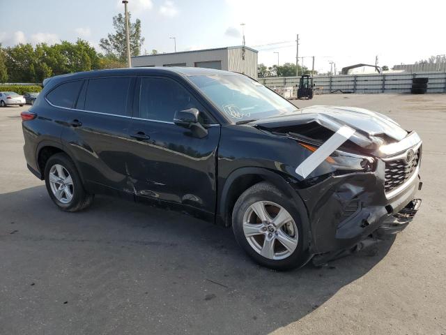 5TDCZRAHXMS537845 - 2021 TOYOTA HIGHLANDER L BLACK photo 1