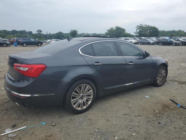 KNALN4D74E5130934 - 2014 KIA CADENZA PREMIUM GRAY photo 3