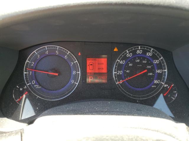 JNKAJ09F98M360010 - 2008 INFINITI EX35 BASE SILVER photo 9