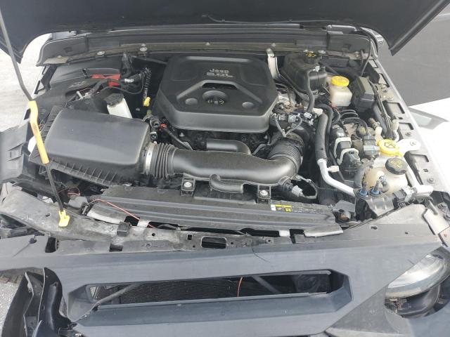 1C4HJXEN7JW325076 - 2018 JEEP WRANGLER U SAHARA Grau Foto 12