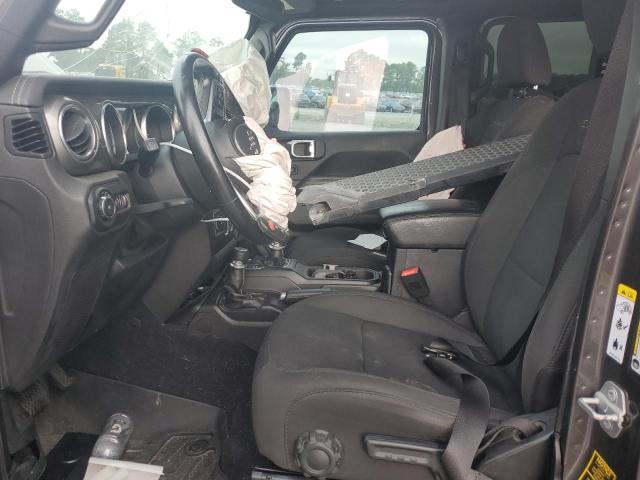 1C4HJXEN7JW325076 - 2018 JEEP WRANGLER U SAHARA Grau Foto 7