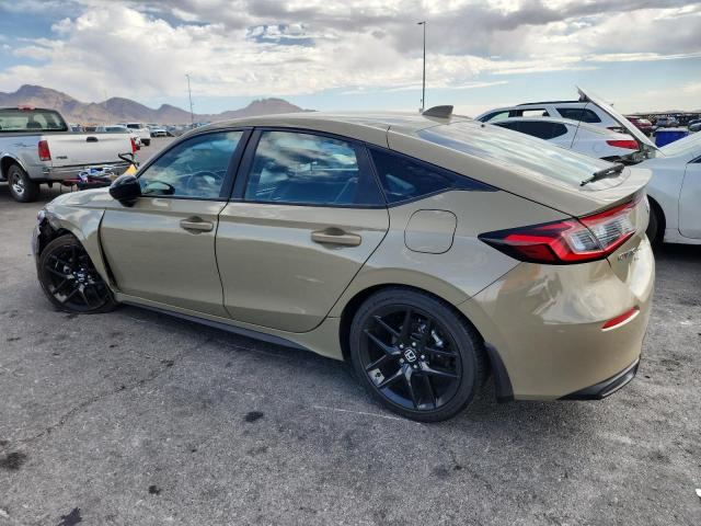 19XFL2H87SE004838 - 2025 HONDA CIVIC SPORT TAN photo 2
