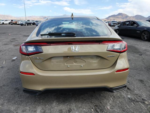 19XFL2H87SE004838 - 2025 HONDA CIVIC SPORT TAN photo 6