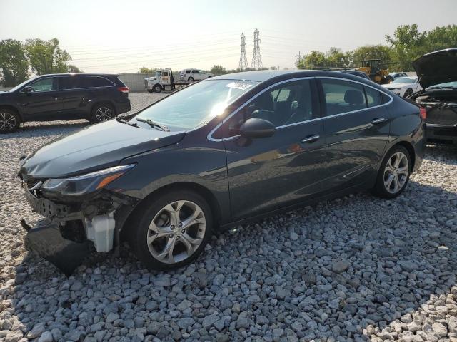 1G1BF5SM7J7100344 - 2018 CHEVROLET CRUZE PREMIER GRAY photo 1