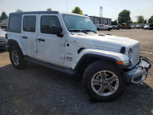 1C4HJXEN7MW592593 - 2021 JEEP WRANGLER U SAHARA WHITE photo 4