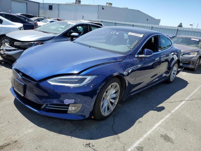 5YJSA1E27KF308762 - 2019 TESLA MODEL S 蓝色 照片 1