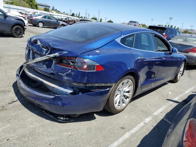 5YJSA1E27KF308762 - 2019 TESLA MODEL S 蓝色 照片 3