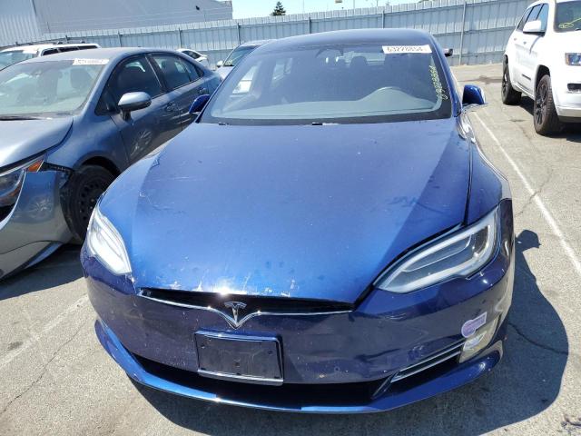 5YJSA1E27KF308762 - 2019 TESLA MODEL S BLUE photo 5