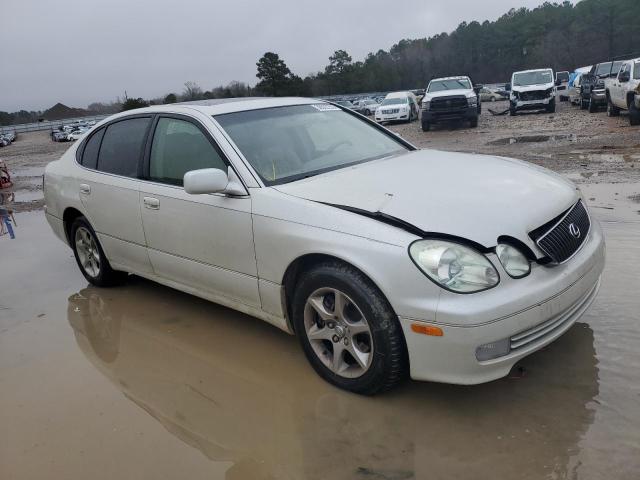 JT8BD69S340199022 - 2004 LEXUS GS 300 WHITE photo 4