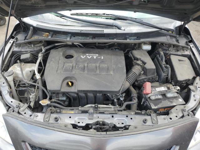 JTDBL40E299067517 - 2009 TOYOTA COROLLA LE BASE GRAY photo 11