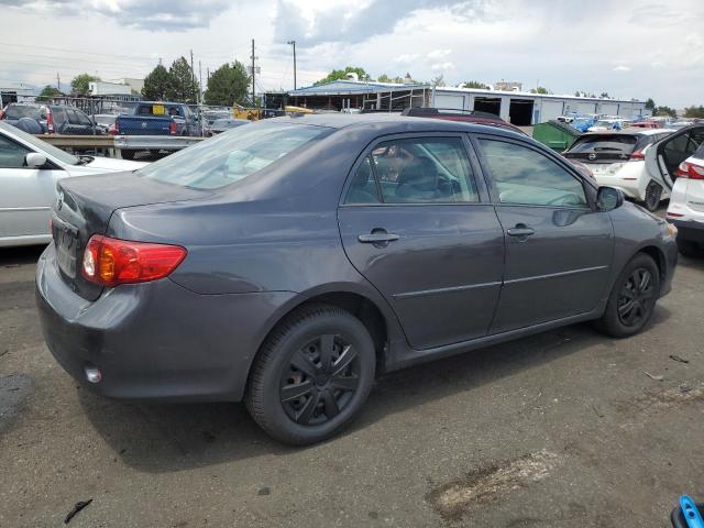 JTDBL40E299067517 - 2009 TOYOTA COROLLA LE BASE GRAY photo 3