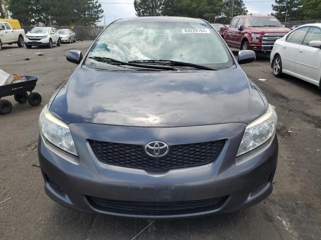 JTDBL40E299067517 - 2009 TOYOTA COROLLA LE BASE GRAY photo 5