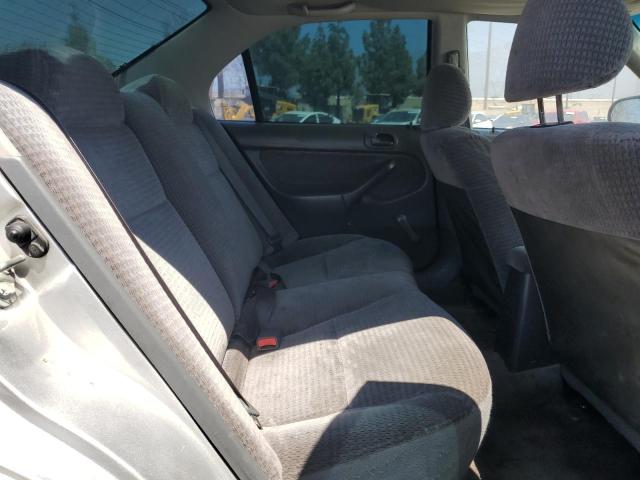 2HGEJ6617YH539004 - 2000 HONDA CIVIC BASE SILVER photo 10