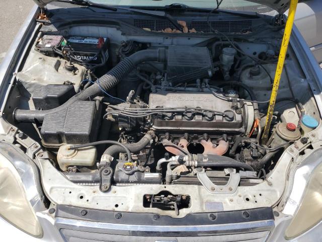 2HGEJ6617YH539004 - 2000 HONDA CIVIC BASE SILVER photo 11