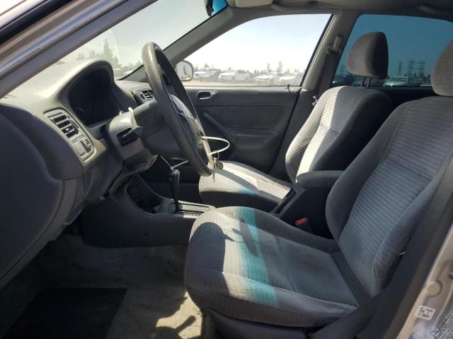 2HGEJ6617YH539004 - 2000 HONDA CIVIC BASE SILVER photo 7