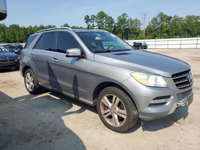 4JGDA5HB0FA505567 - 2015 MERCEDES-BENZ ML 350 4MATIC GRAY photo 4