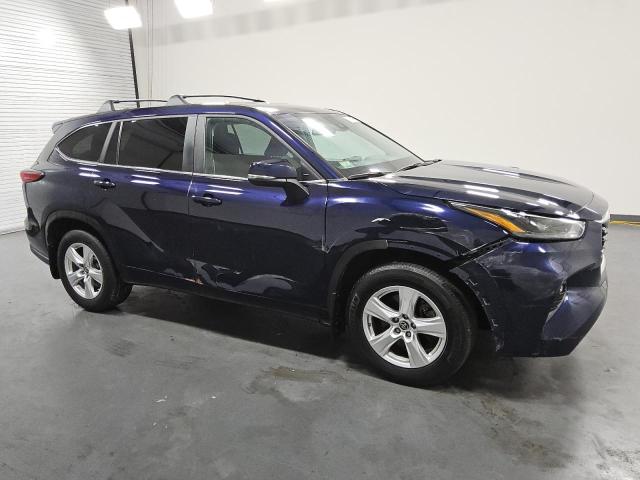 5TDKDRAH9PS505077 - 2023 TOYOTA HIGHLANDER L BLUE photo 4