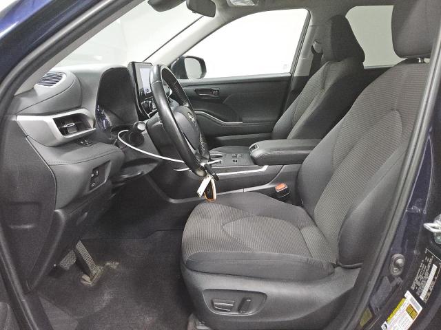 5TDKDRAH9PS505077 - 2023 TOYOTA HIGHLANDER L BLUE photo 7