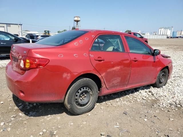 1NXBU4EE4AZ319495 - 2010 TOYOTA COROLLA BASE RED photo 3