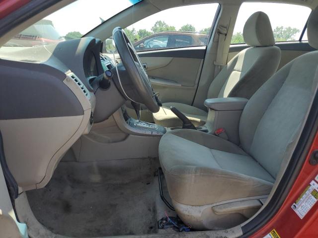 1NXBU4EE4AZ319495 - 2010 TOYOTA COROLLA BASE RED photo 7