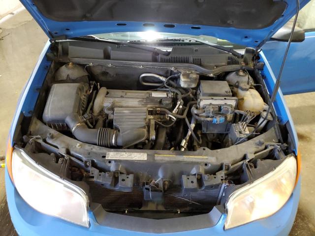 1G8AW12F75Z154132 - 2005 SATURN ION LEVEL 3 BLUE photo 11
