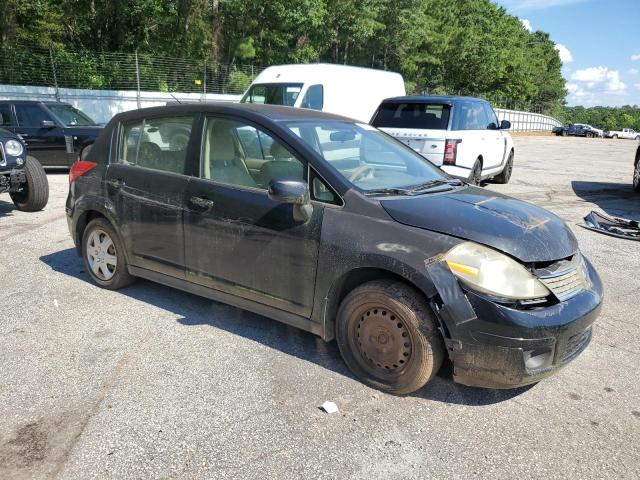 3N1BC13E99L428715 - 2009 NISSAN VERSA S BLACK photo 4