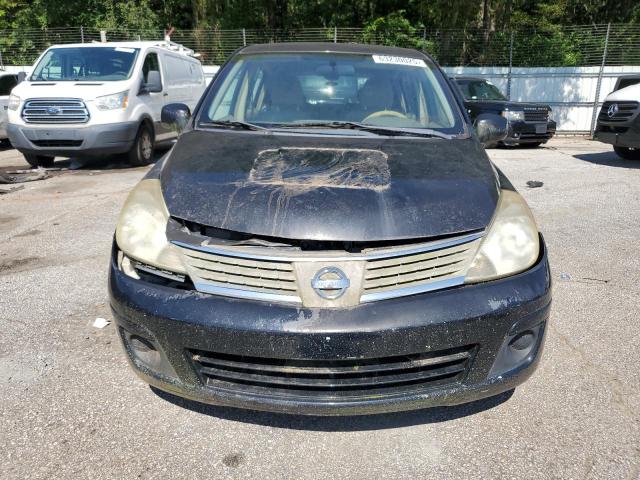 3N1BC13E99L428715 - 2009 NISSAN VERSA S BLACK photo 5