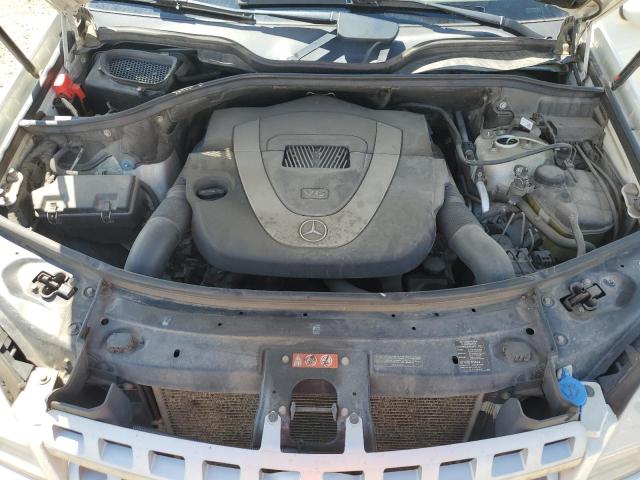 4JGBB8GB7AA580105 - 2010 MERCEDES-BENZ ML 350 4MATIC WHITE photo 12