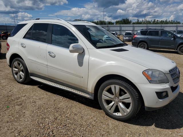 4JGBB8GB7AA580105 - 2010 MERCEDES-BENZ ML 350 4MATIC WHITE photo 4