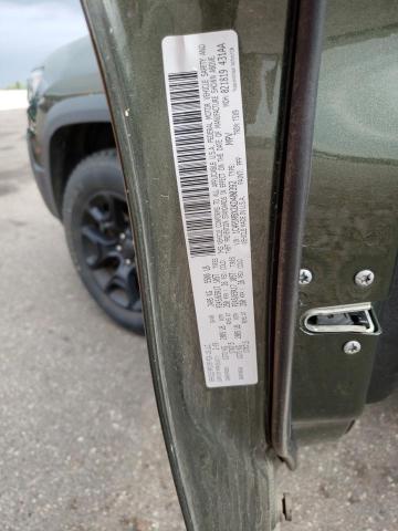 1C4PJMBX2KD400392 - 2019 JEEP CHEROKEE TRAILHAWK GREEN photo 13