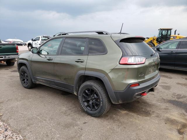 1C4PJMBX2KD400392 - 2019 JEEP CHEROKEE TRAILHAWK GREEN photo 2