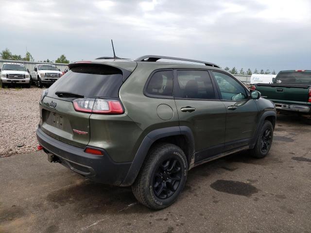 1C4PJMBX2KD400392 - 2019 JEEP CHEROKEE TRAILHAWK GREEN photo 3