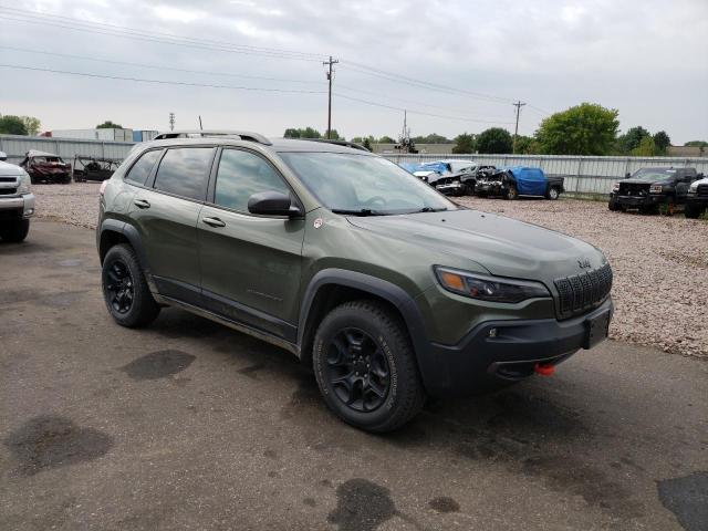 1C4PJMBX2KD400392 - 2019 JEEP CHEROKEE TRAILHAWK GREEN photo 4