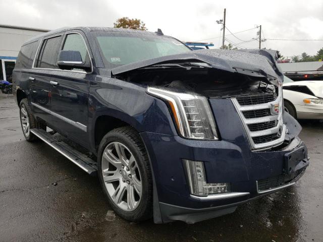 1GYS4JKJ3KR234778 - 2019 CADILLAC ESCALADE ESV PREMIUM LUXURY BLUE photo 4