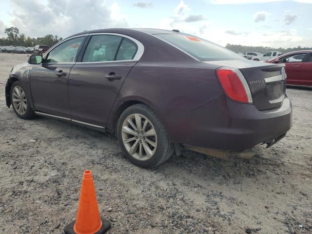 1LNHL9DR5BG602499 - 2011 LINCOLN MKS BURGUNDY photo 2