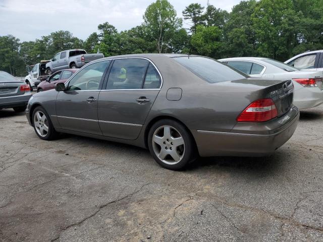 JTHBN36F765051299 - 2006 LEXUS LS 430 BROWN photo 2