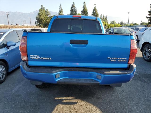 5TEJU62NX6Z296691 - 2006 TOYOTA TACOMA DOUBLE CAB PRERUNNER BLUE photo 6