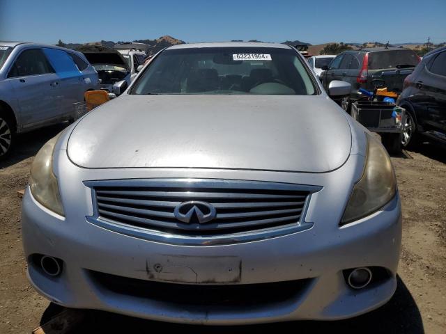 JN1CV6AP7AM204658 - 2010 INFINITI G37 BASE SILVER photo 5