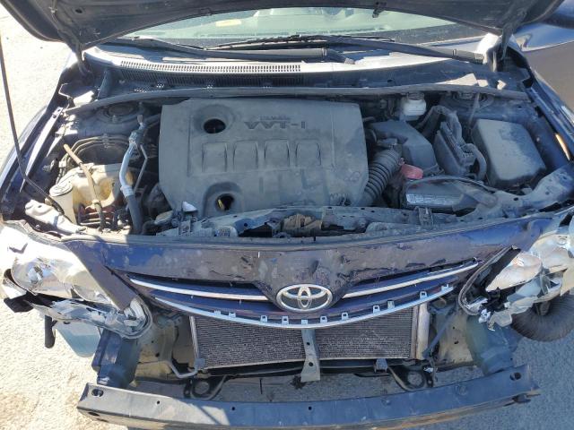 5YFBU4EE1DP175636 - 2013 TOYOTA COROLLA BASE Կապույտ լուսանկար 11